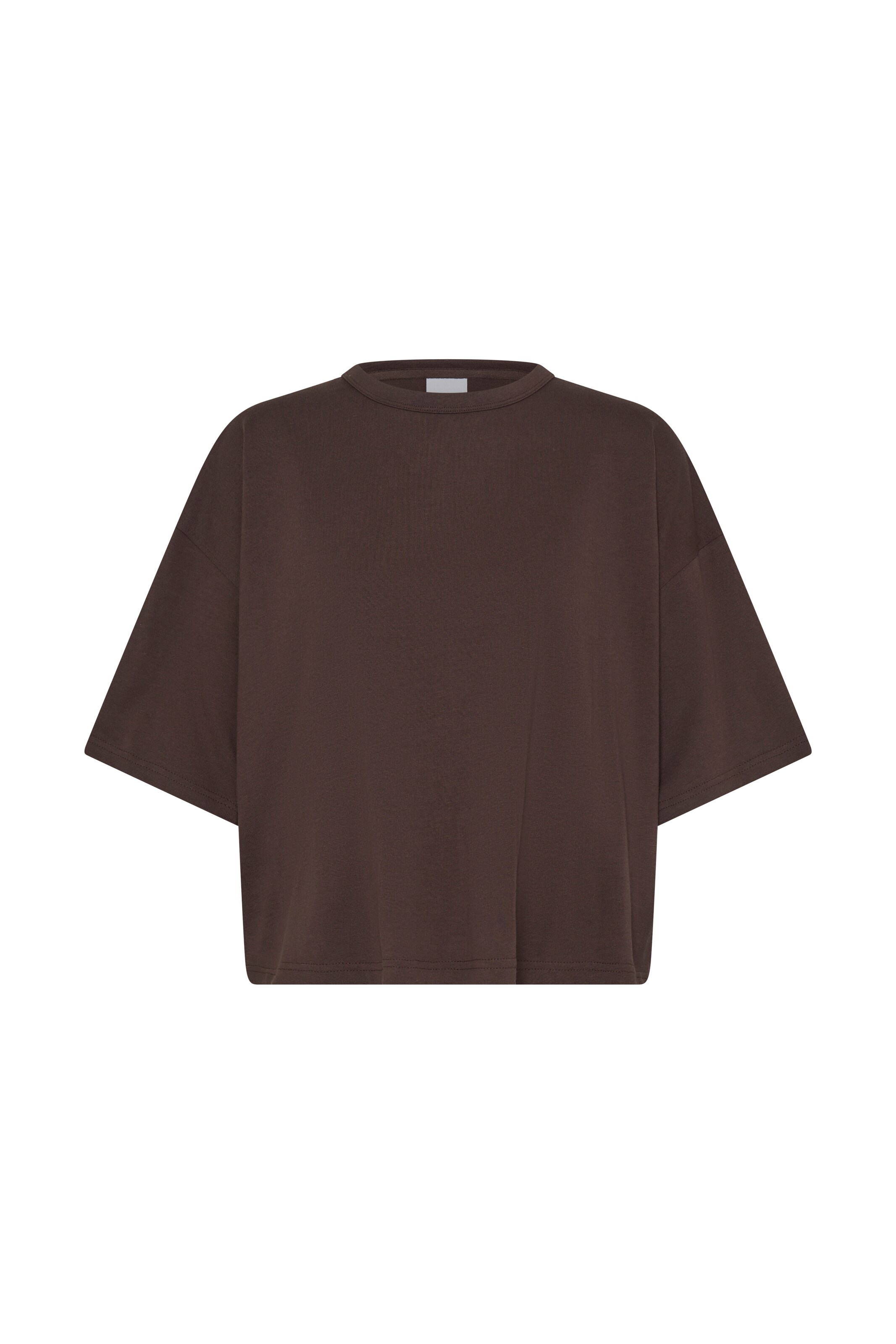 ICHI Shirt 'IHPALMER' in Brown: front