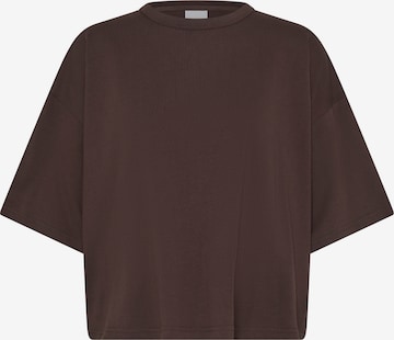 ICHI Shirt 'IHPALMER' in Brown: front