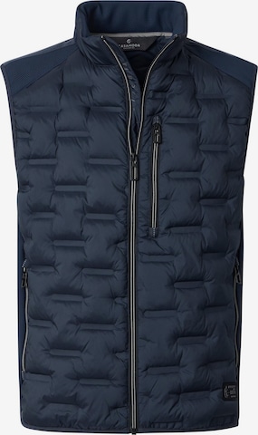 CASAMODA Bodywarmer 'Basic' in Blauw: voorkant