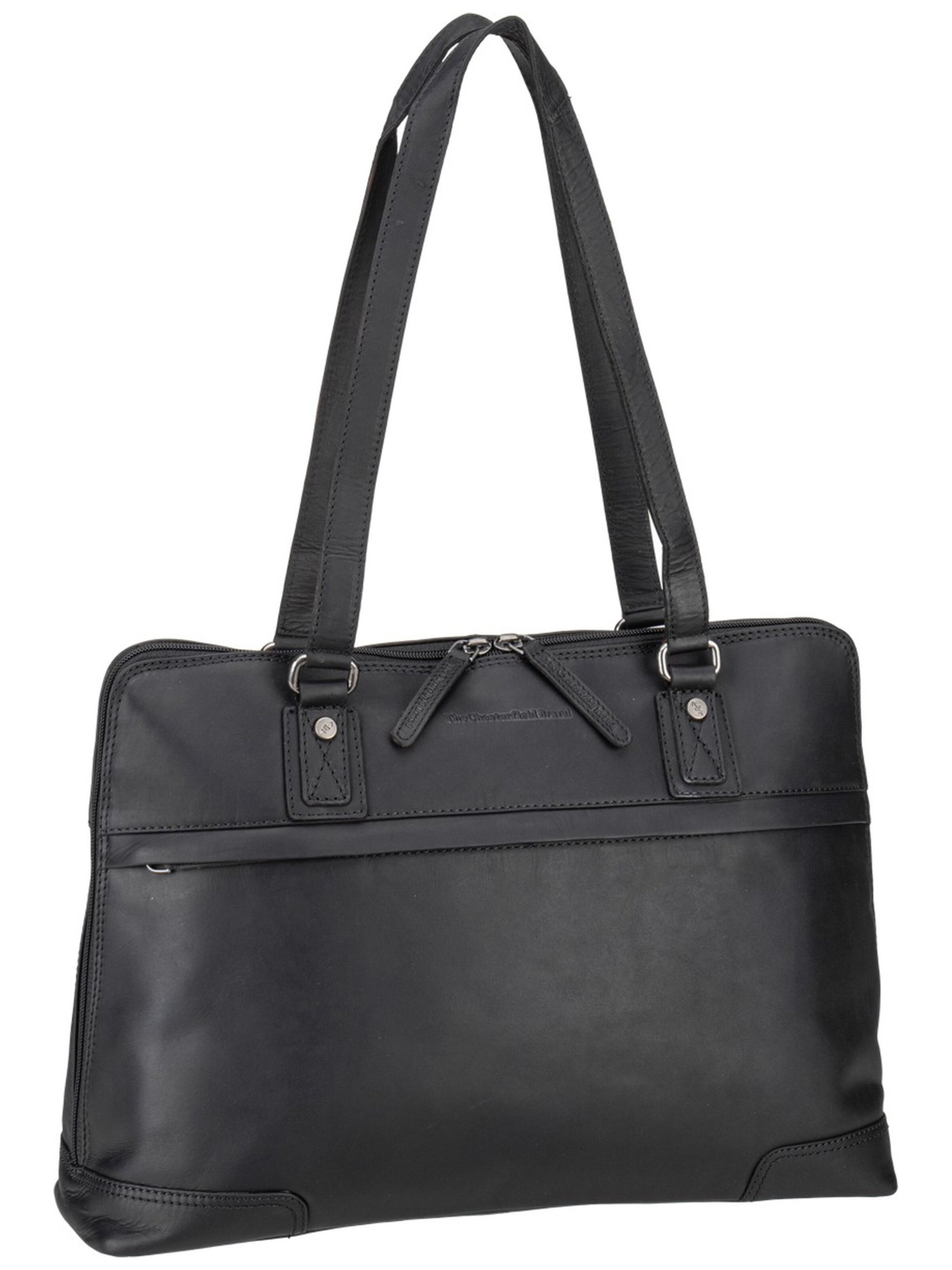 The Chesterfield Brand Shoulder Bag 'Branson' in Black: front