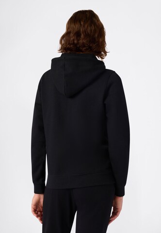 Champion Zip-Up Hoodie in Black