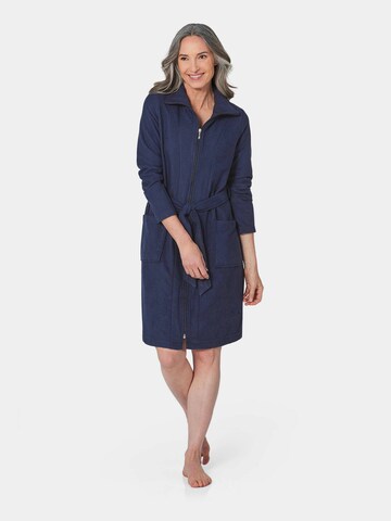 Goldner Short Bathrobe in Blue