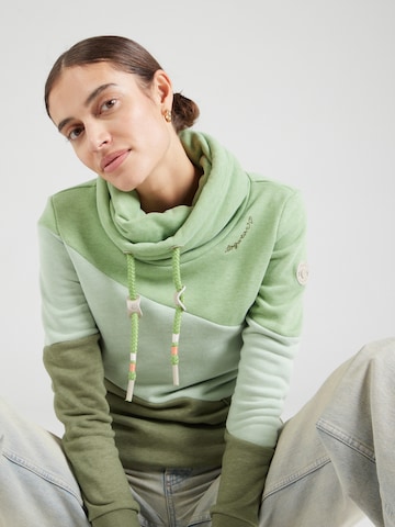 Sweat-shirt 'RUMIKA' Ragwear en vert