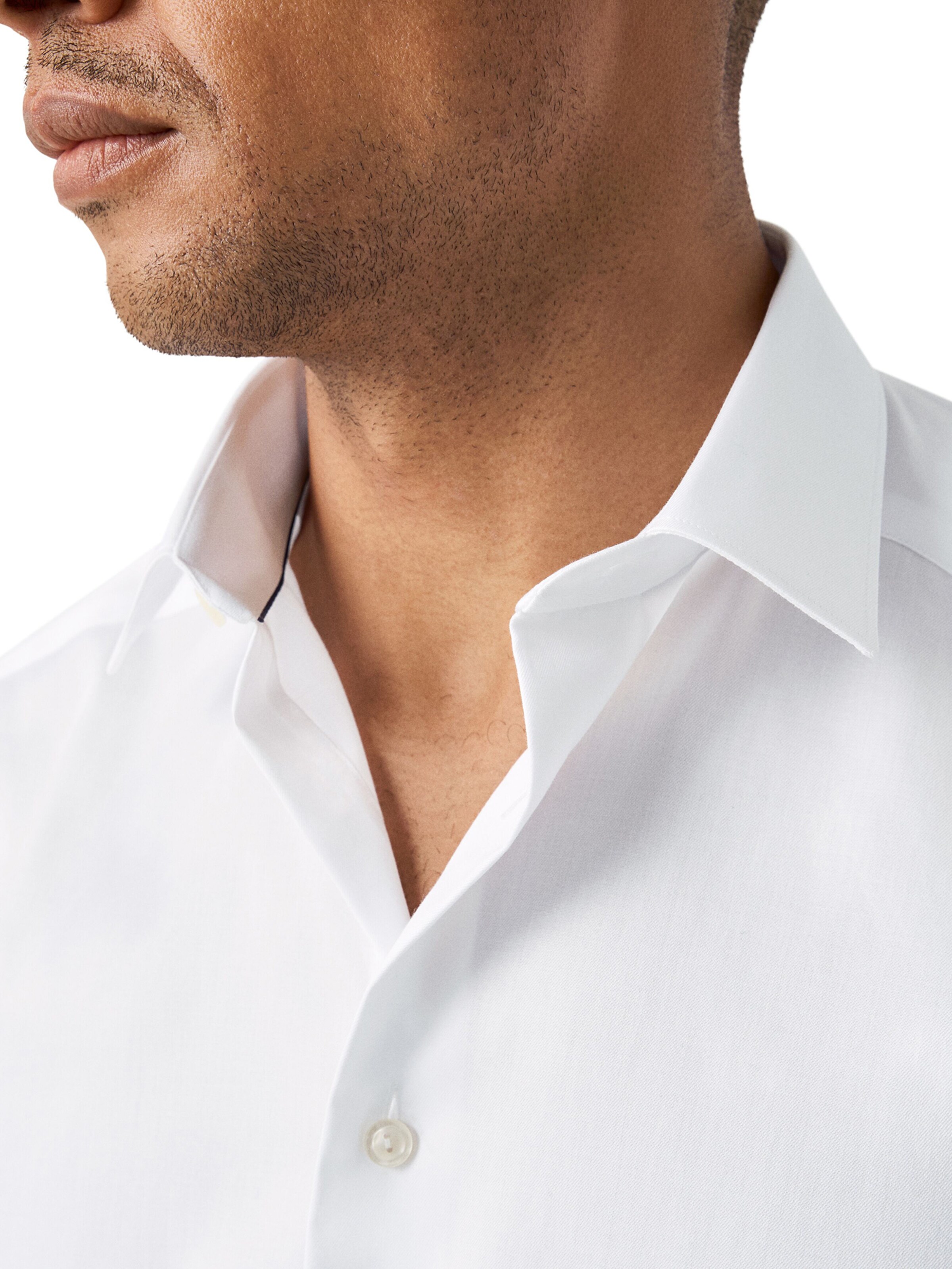 ETON Slim fit Skjorta i vit