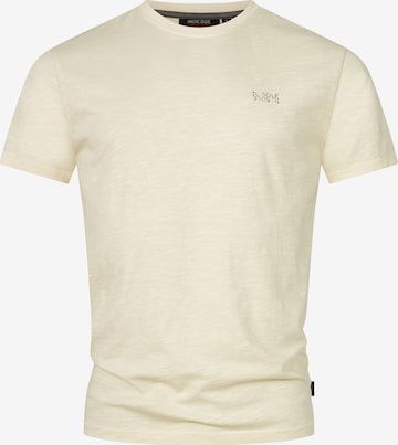 INDICODE JEANS Shirt 'Asbjorn' in Beige: front