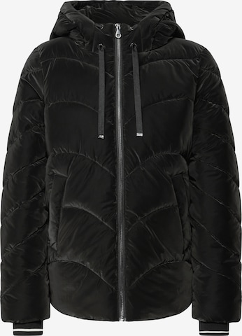 Street One Studio Winter Jacket in Black: front