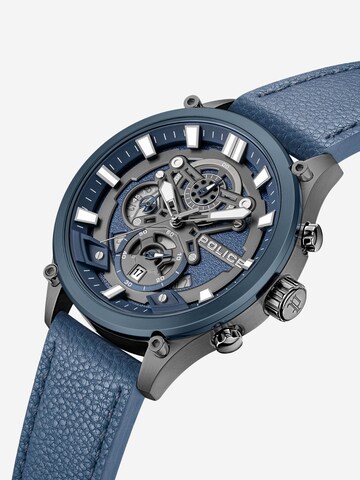 POLICE Analog watch 'Wadden' in Blue