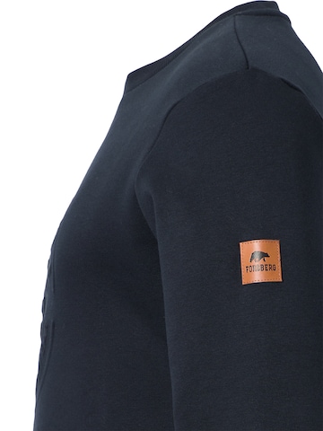 FORSBERG Sweatshirt 'Sweatshirt mit 3D Logo' in Schwarz