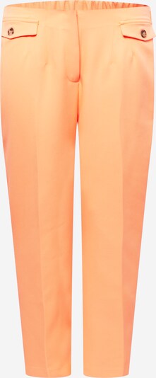 River Island Plus Trousers with creases in Peach, Item view