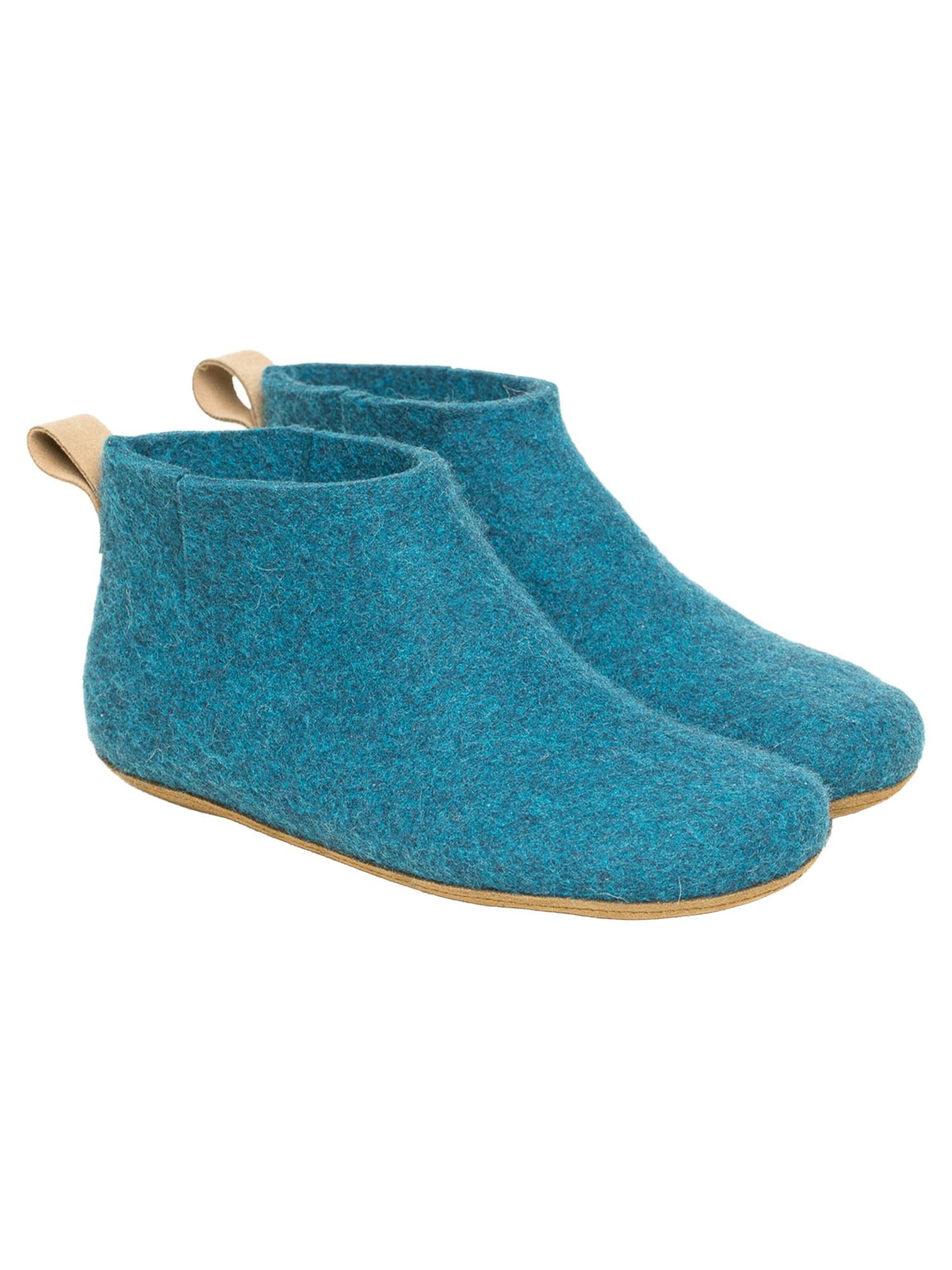 MagicFelt Mules 'Feltboot' in Blue