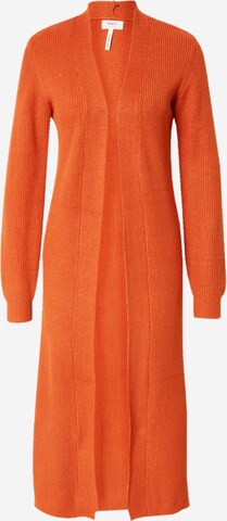 Cardigan 'MALENA' OBJECT en orange : devant