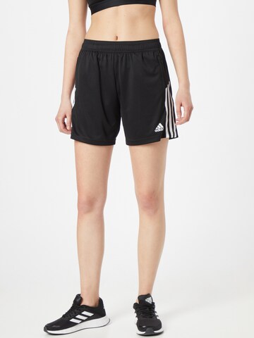 ADIDAS SPORTSWEAR Regular Workout Pants 'Condivo 22' in Black: front