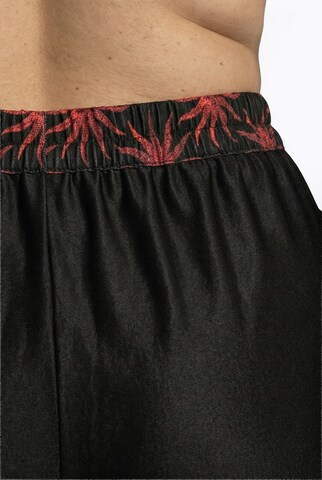 Ulla Popken Wide leg Broek in Zwart