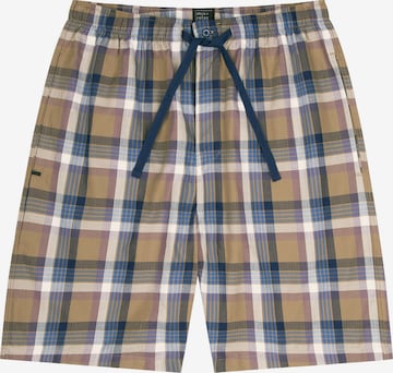 Pantalon de pyjama ' Bermuda - Mix + Relax ' SCHIESSER en beige : devant