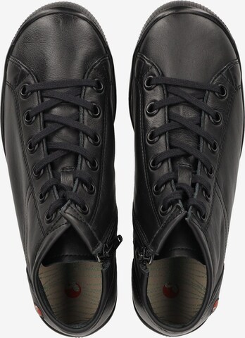 Softinos High-Top Sneakers in Black