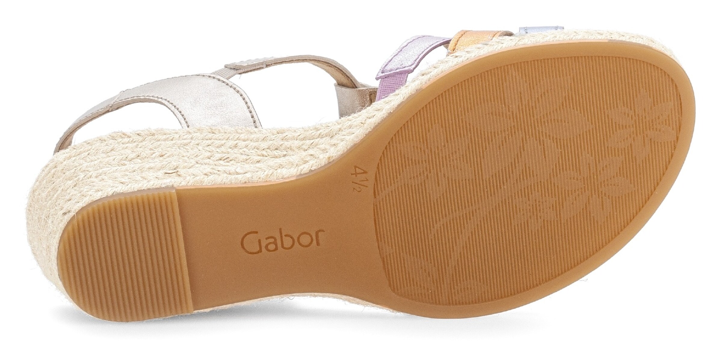 GABOR Sandale in Gold