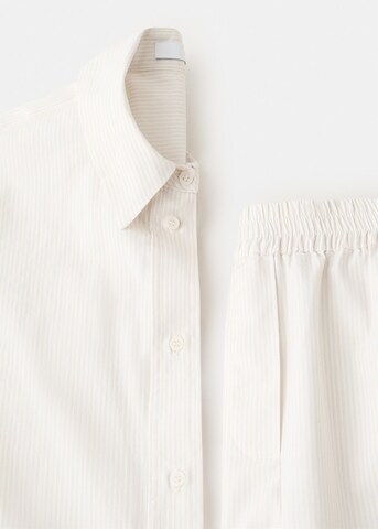 MANGO Shirt 'Franca' in Beige