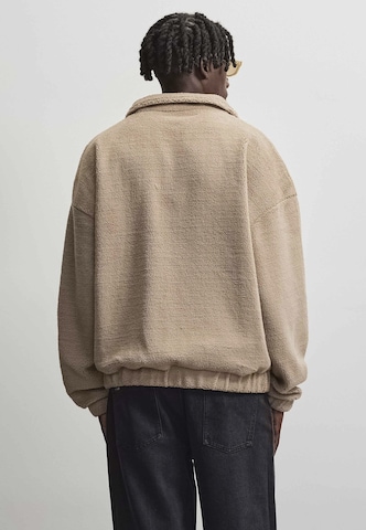 Pegador Fleece jas in Beige: terug