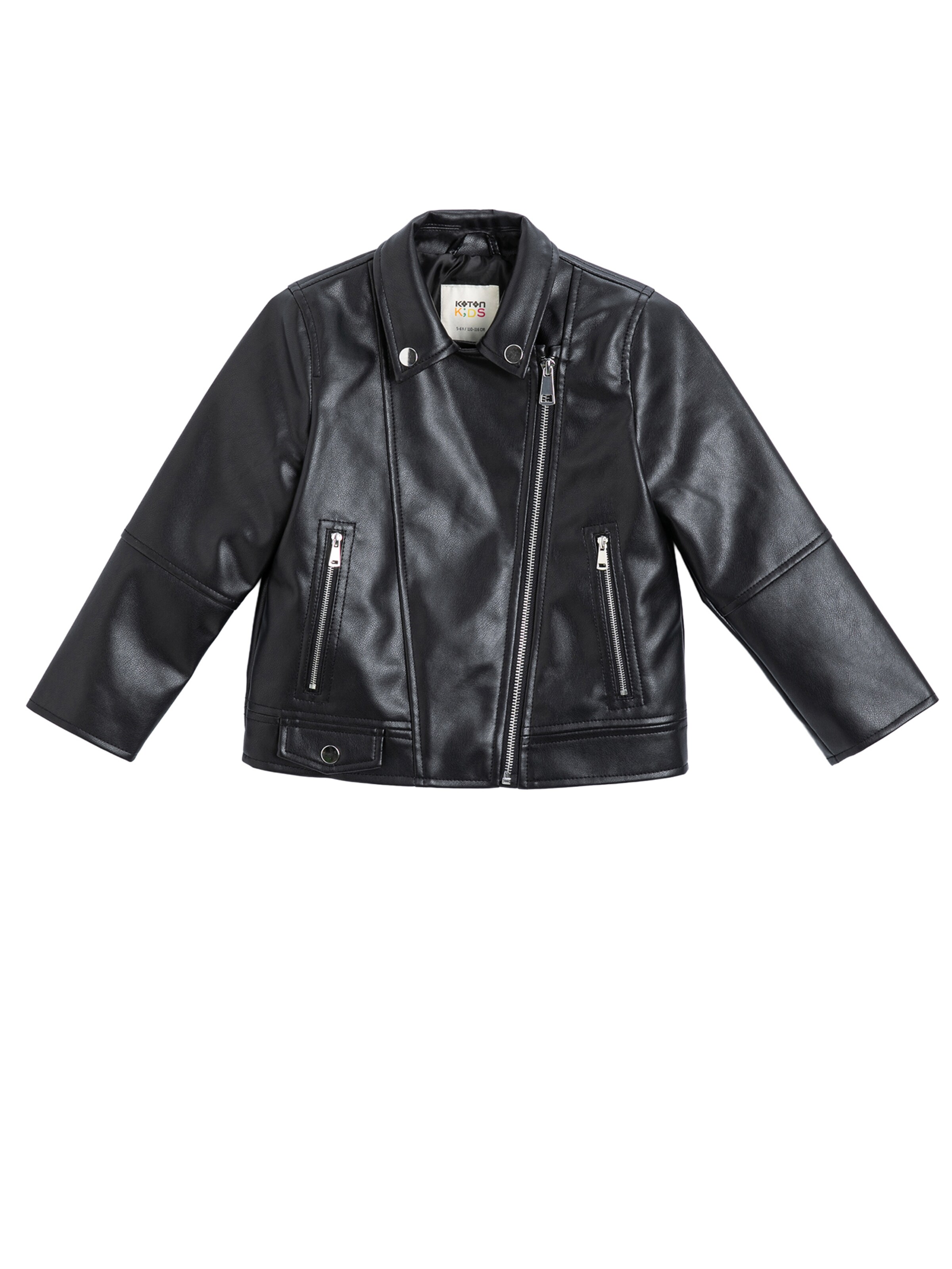 Koton Between-season jacket in Black: front