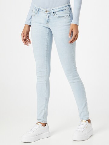 Skinny Jean ONLY en bleu : devant