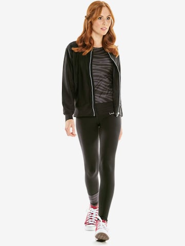 Winshape Skinny Sporthose 'HWL116C' in Schwarz