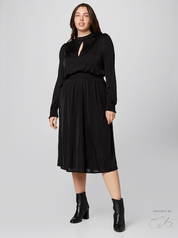 Robe 'Meline' Guido Maria Kretschmer Curvy en noir : devant