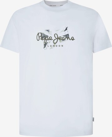 Pepe Jeans T-Shirt 'Count' in Weiß: predná strana
