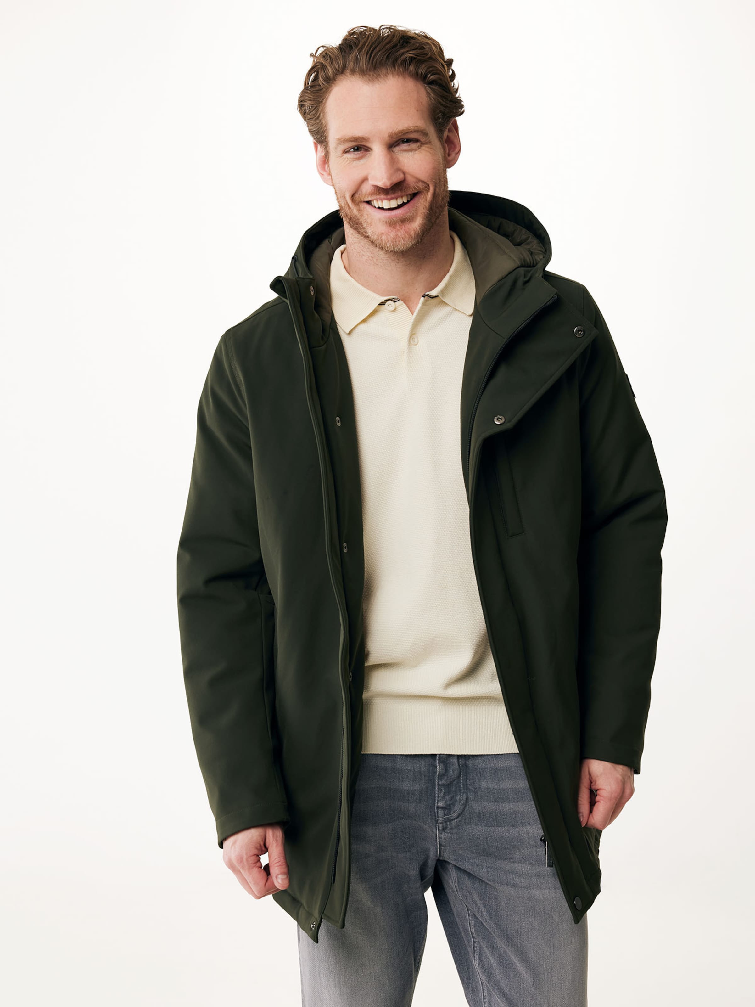 AT-DIRTY“D-2 WEATHER PARKAOLIVE サイズM Tamsiai Žalia MEXX Demisezoninė parka | ABOUT YOU