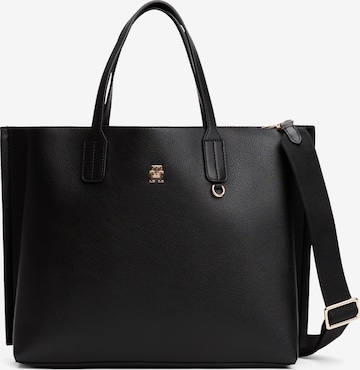 TOMMY HILFIGER Handbag 'DISTINCT' in Black: front