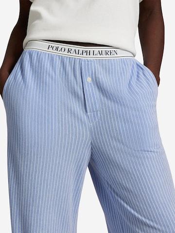 Polo Ralph Lauren Pyjamabroek ' Knit Oxford ' in Blauw