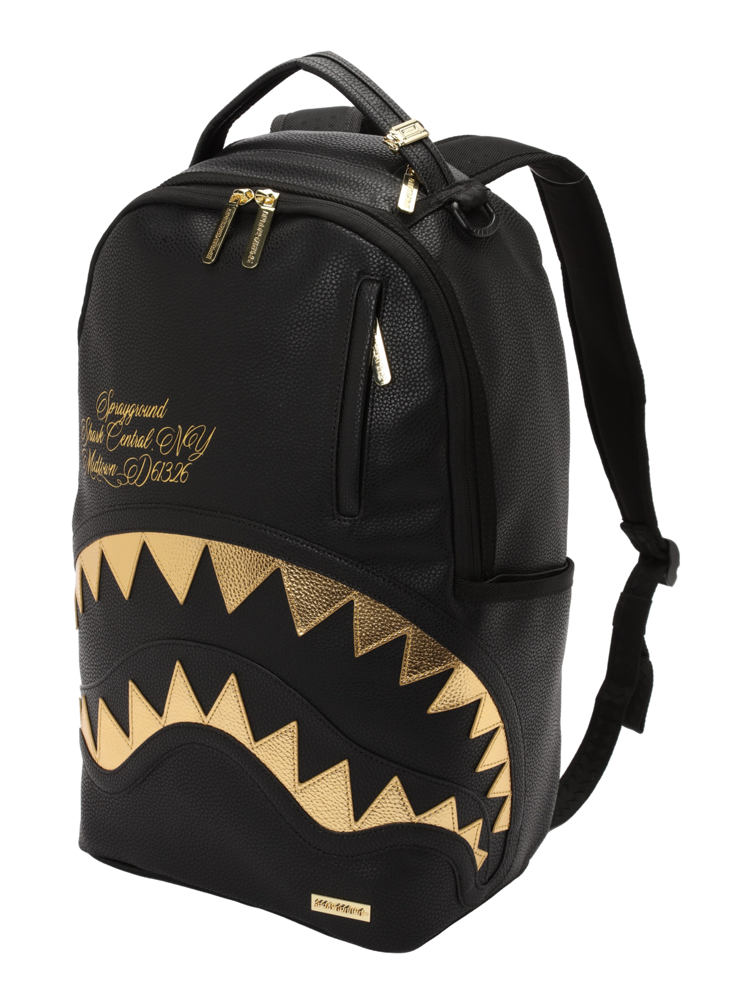Sprayground Backpack 'SHARK CENTRAL' in Black
