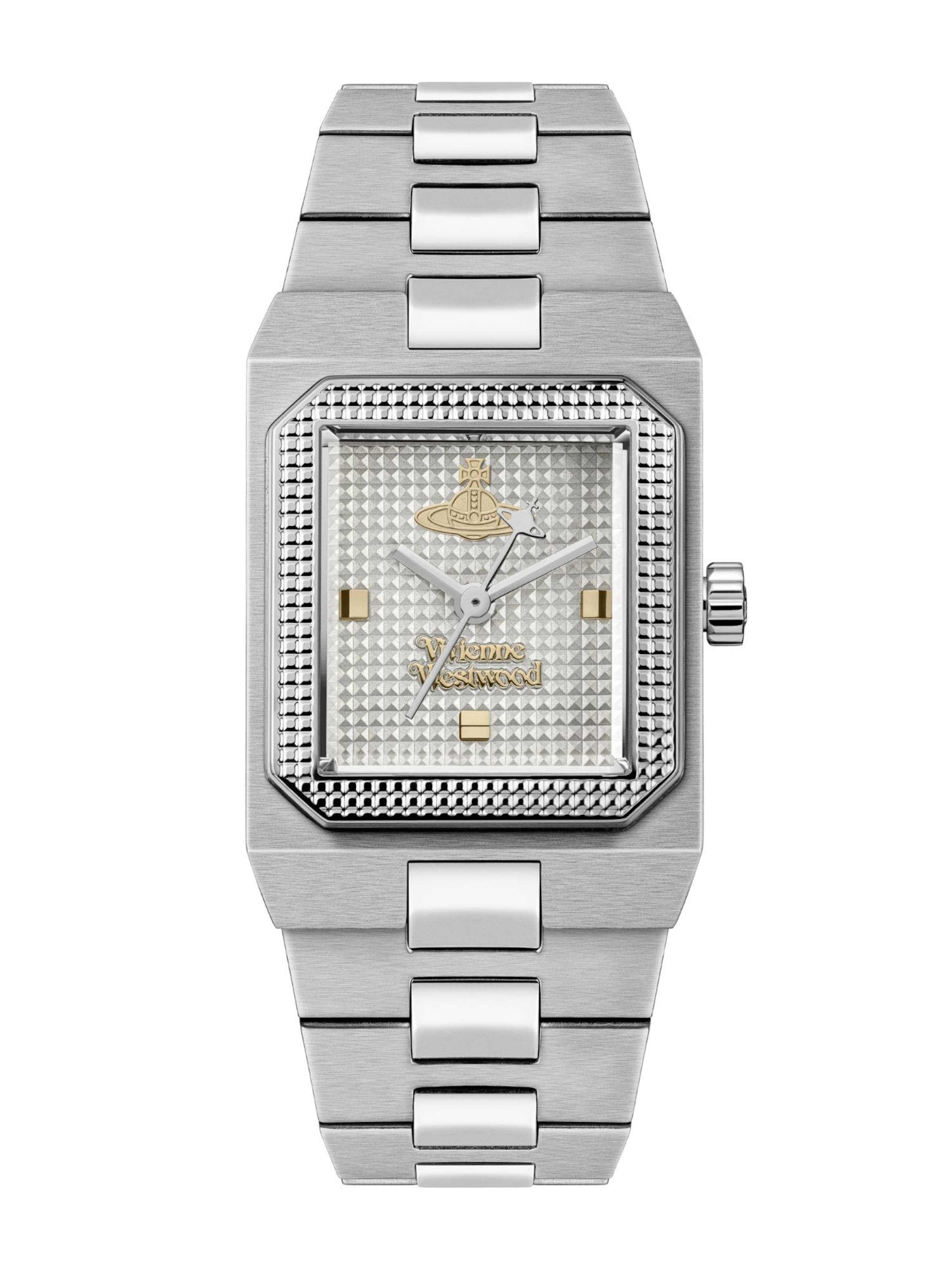 Vivienne Westwood Analog watch 'The Brunswick' in Silver: front