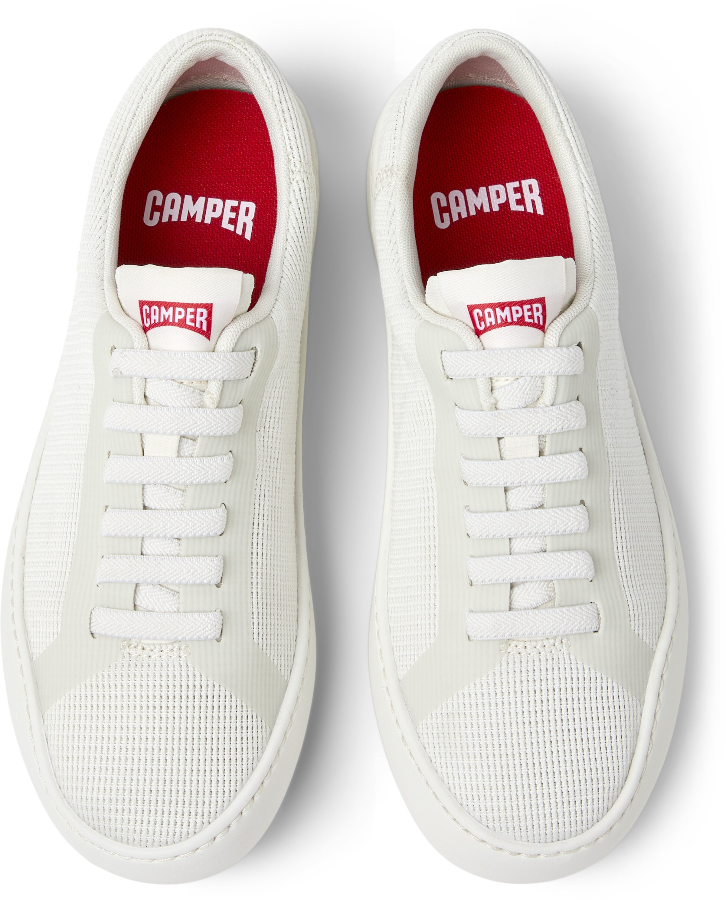 CAMPER Platform trainers 'Peu Touring' in White