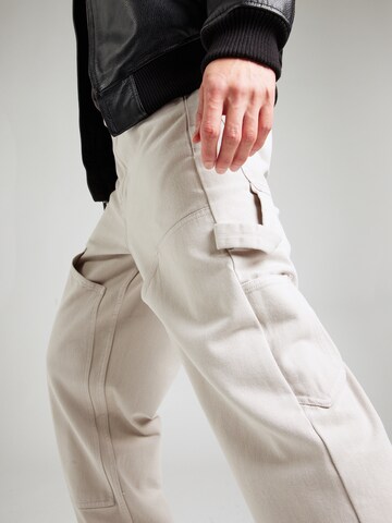 TOPMAN Loosefit Jeans i beige