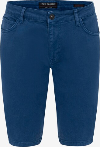 Redbridge Chino 'Rayleigh' in Blauw: voorkant