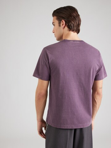 Abercrombie & Fitch Тениска 'CLASSIC' в лилав