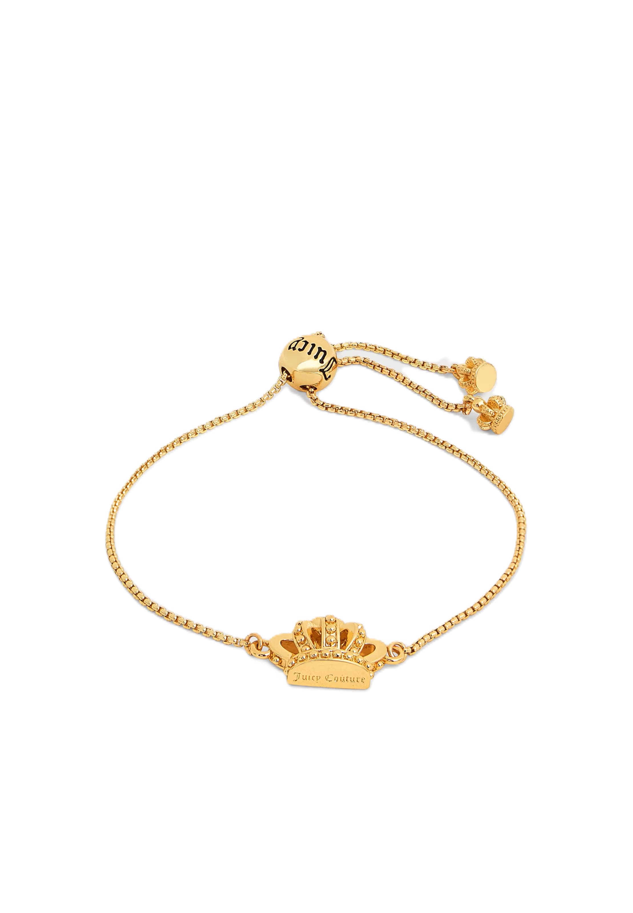 Juicy Couture Armband 'Icon Crown' in Gold: Vorderseite