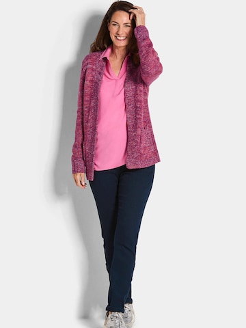 Goldner Knit cardigan in Purple