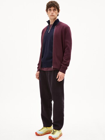 ARMEDANGELS Gebreid vest in Rood