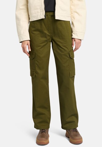 regular Pantaloni cargo di TIMBERLAND in verde: frontale