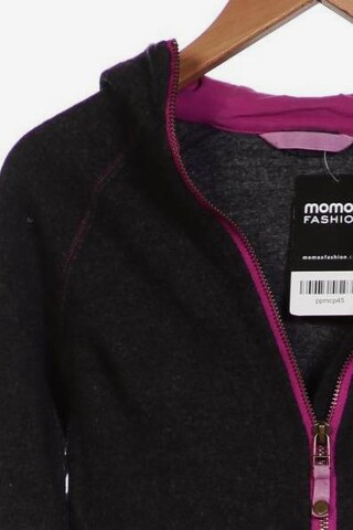 hessnatur Sweatshirt & Zip-Up Hoodie in M in Black