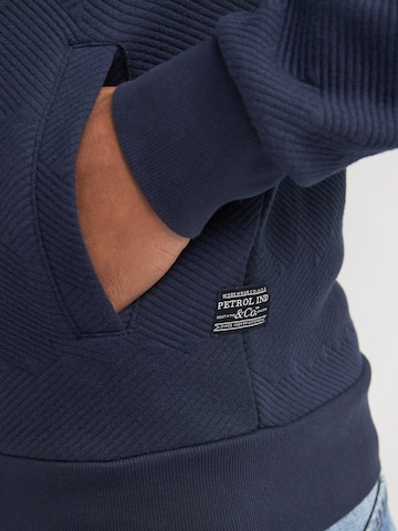 PETROL INDUSTRIES MEN Sweatvest in Blauw