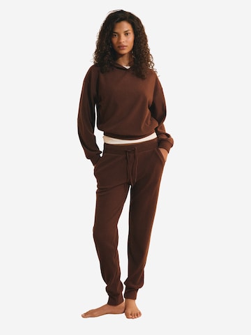 ETAM Pyjamabroek 'Basile' in Bruin