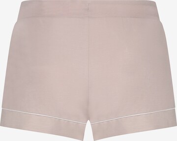 Hunkemöller - regular Pantalón de pijama 'Essential' en beige