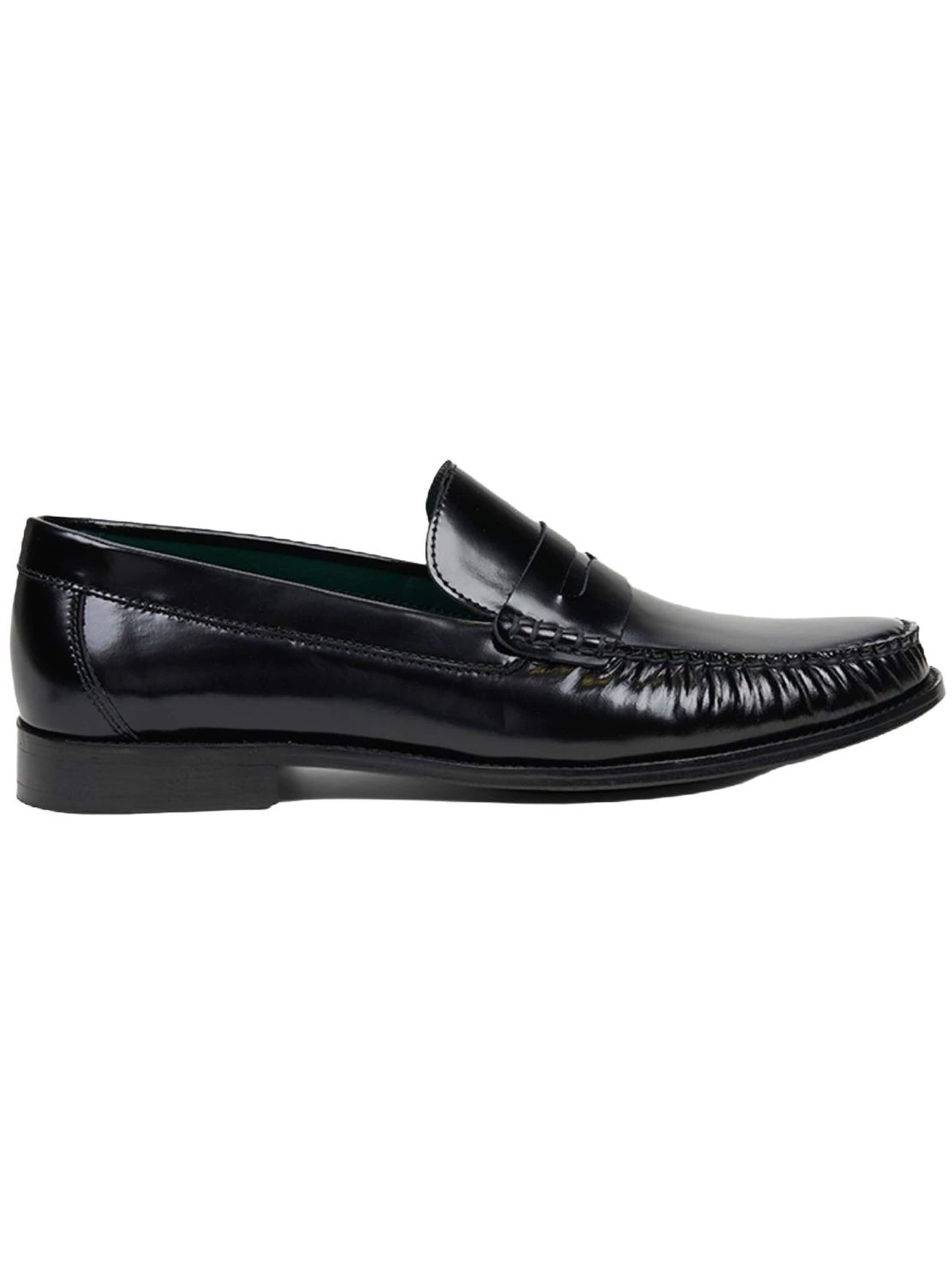 Mocassin 'Slipper' Desa en noir