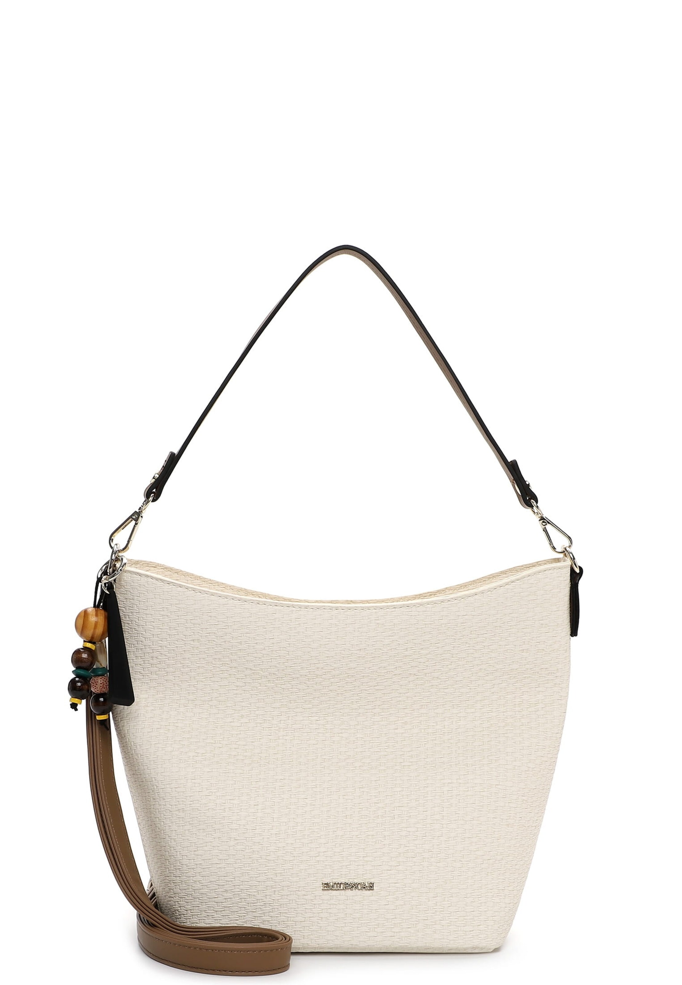 Emily & Noah Shoulder Bag 'Johanna' in Beige: front