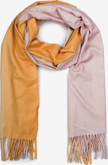 styleBREAKER Schal 'Schal mit 2-Farbigem Farbverlauf' in One Size in curry, Produktansicht