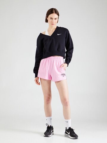 Nike Sportswear Regular Shorts in Pink