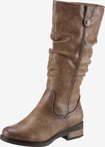 MUSTANG Boots in Brown: front