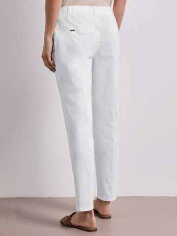 STREET ONE Alt kitsenev Püksid, värv valge